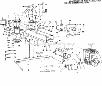 Part Location Diagram of 62442 Craftsman Lckng Switch