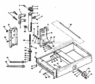 Part Location Diagram of 815771 Craftsman Nut Eleva