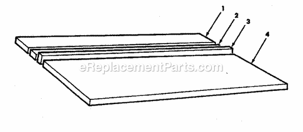 Part Location Diagram of 815796 Craftsman Table Frnt