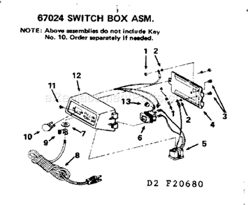 Part Location Diagram of 60317 Craftsman Washer