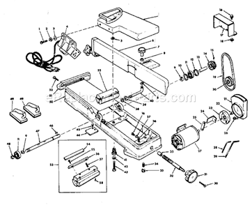 Part Location Diagram of 12004 Craftsman Motor