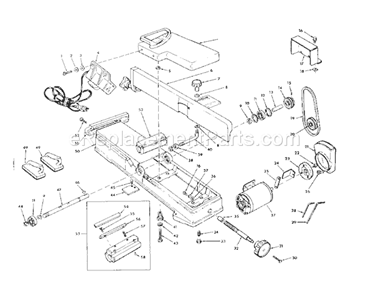 Part Location Diagram of 21013 Craftsman Fence Assembly