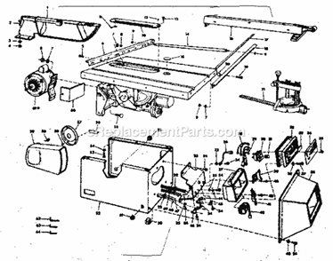 Part Location Diagram of 62579 Craftsman Guard Asm