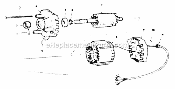 Part Location Diagram of 64376 Dynabrade Collection Pan, Rear