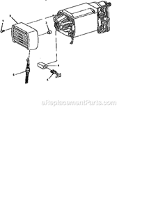 Figure 6 Diagram and Parts List for 113221741  Craftsman Table Saw