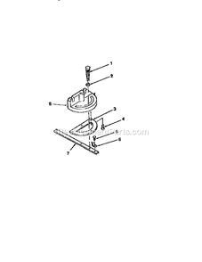 Figure 4 Diagram and Parts List for 113221770  Craftsman Table Saw