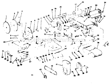 Part Location Diagram of 68006 Craftsman Trap Dust