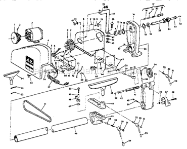 Part Location Diagram of 825594 Craftsman Guard Assembly
