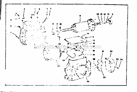 Part Location Diagram of 65001 Craftsman Brake Spring