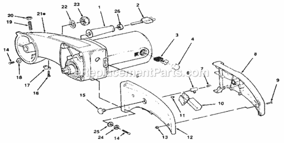 Part Location Diagram of 816700 Craftsman Switch