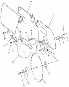 Part Location Diagram of 816708 Craftsman Spring