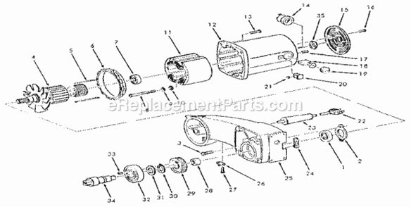 Page E Diagram and Parts List for 113234651  Craftsman Miter Saw