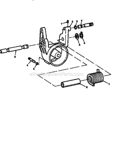 Page C Diagram and Parts List for 113235440  Craftsman Miter Saw