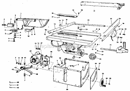 Part Location Diagram of 62886 Craftsman Suprt Sprder
