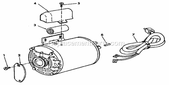 Page I Diagram and Parts List for 113241691  Craftsman Table Saw