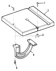 Part Location Diagram of 820874 Craftsman Nut Wing