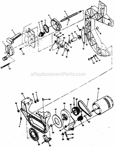 Part Location Diagram of 816612 Craftsman Motor