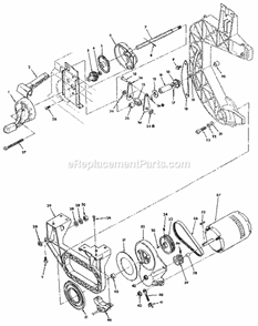 Page C Diagram and Parts List for 113248210  Craftsman Band Saw