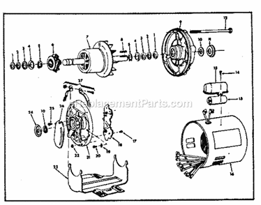 Part Location Diagram of 64089 Generac GASKET THTLE/BODY