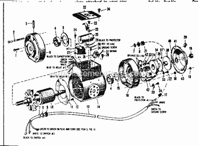 Part Location Diagram of 37411 Tecumseh Carburetor Baffle