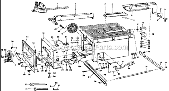 Part Location Diagram of 62745 Ridgid RECEPTACLE, LIGHT
