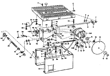 Part Location Diagram of 60436 Craftsman Ring Retain