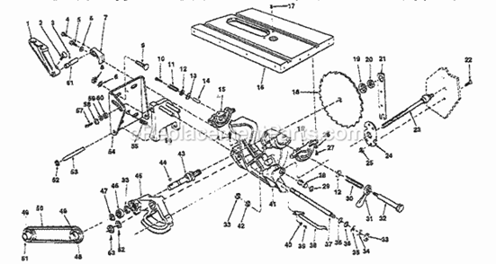 Part Location Diagram of 818524 Craftsman Pulley