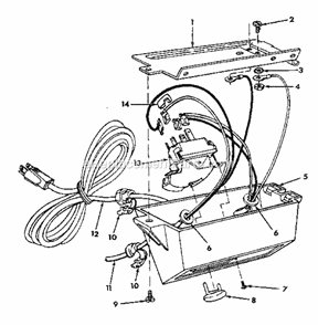Part Location Diagram of 818317 Craftsman Box Switch