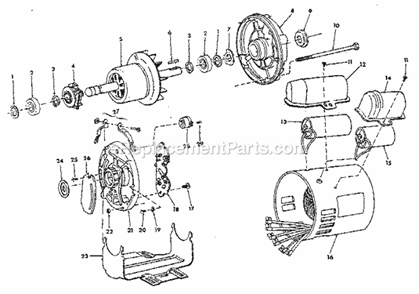 Page I Diagram and Parts List for 113298842  Craftsman Table Saw