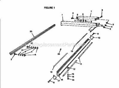 Part Location Diagram of 822138-1 Ryobi HC NUT SQUARE 10-32