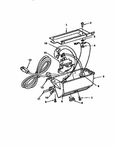 Part Location Diagram of 822150 Craftsman Bracket