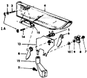 Part Location Diagram of 37901 Tecumseh Governor Rod