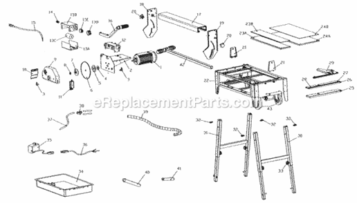 Part Location Diagram of 6-7003CR Craftsman Rim Blade
