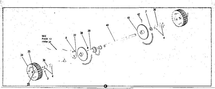 Part Location Diagram of 41799 Craftsman Sprocket