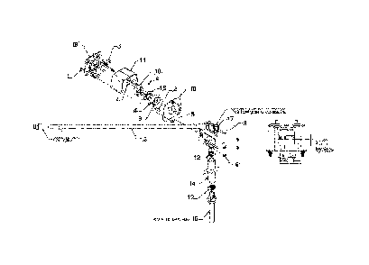 Pump assembly Diagram and Parts List for CMXGLAM1143200  Craftsman Log Splitter