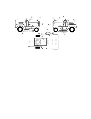 Part Location Diagram of 189647 Craftsman Decal dash panel