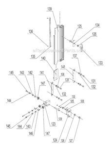 Guide_Assy Diagram and Parts List for 12432607  Craftsman Band Saw