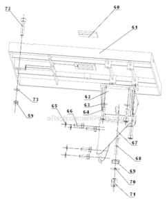 Page C Diagram and Parts List for 1243299  Craftsman Band Saw