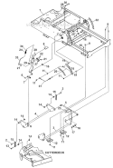 Deck Lift Assembly Diagram and Parts List for 12728875  Craftsman Lawn Mower