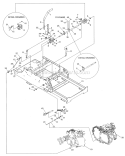 Steering Diagram and Parts List for 12728875  Craftsman Lawn Mower