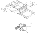 Parking Brake Diagram and Parts List for 12728875  Craftsman Lawn Mower