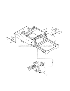 Page I Diagram and Parts List for 12728876  Craftsman Lawn Tractor