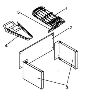 Riser Accesory Kit Diagram and Parts List for 706659700  Craftsman Tool Stand & Cart
