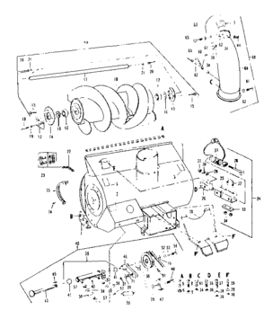Part Location Diagram of 12073 Craftsman Scraper kit