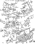 Page C Diagram and Parts List for 13180371  Craftsman Snow Blower