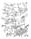 Page B Diagram and Parts List for 13180372  Craftsman Snow Blower