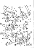 Impeller Assembly Diagram and Parts List for 13180379  Craftsman Snow Blower