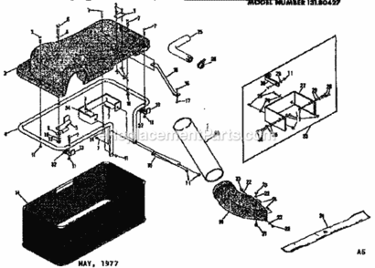 Part Location Diagram of 73473 Craftsman Tube