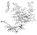 Mounting Plate Assembly Diagram and Parts List for 13181171  Craftsman Snow Blower