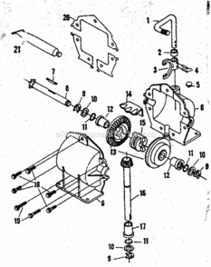 Page E Diagram and Parts List for 1318221  Craftsman Lawn Tractor